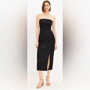 LOFT Strapless Dress